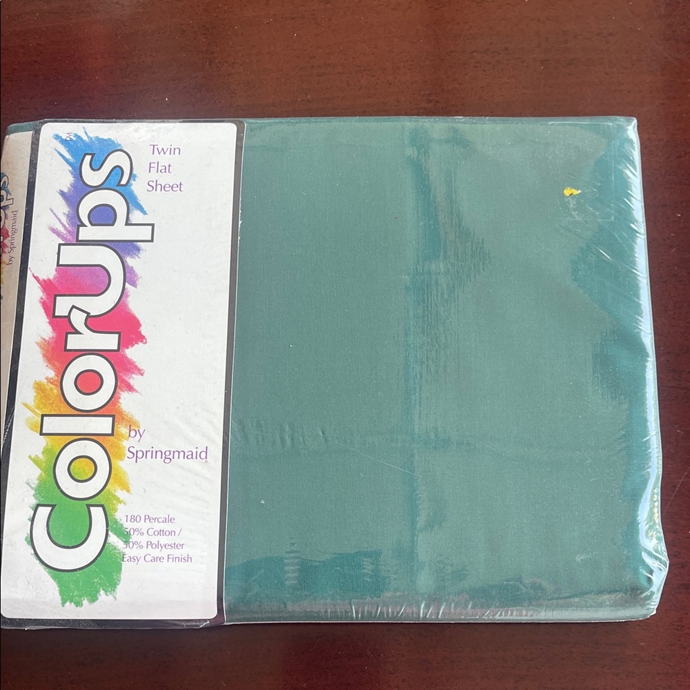 Springmaid Twin Flat Sheet in Hunter Green